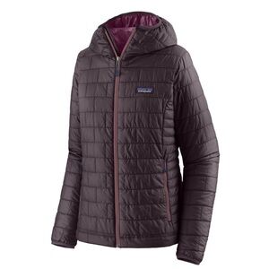 Patagonia Nano Puff Hoody Women’s in Obsidian Plum Purple Size XL